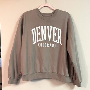 Denver Colorado Hollister Crew Neck Sweatshirt